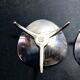 Pair of modernist tripod Scandinavian design tripod 50