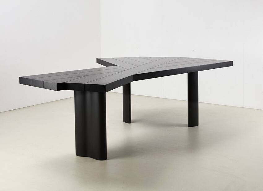 Table / Bureau Charlotte Perriand Ventaglio 511 pour Cassina 1972