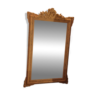 Antique pitted mirror