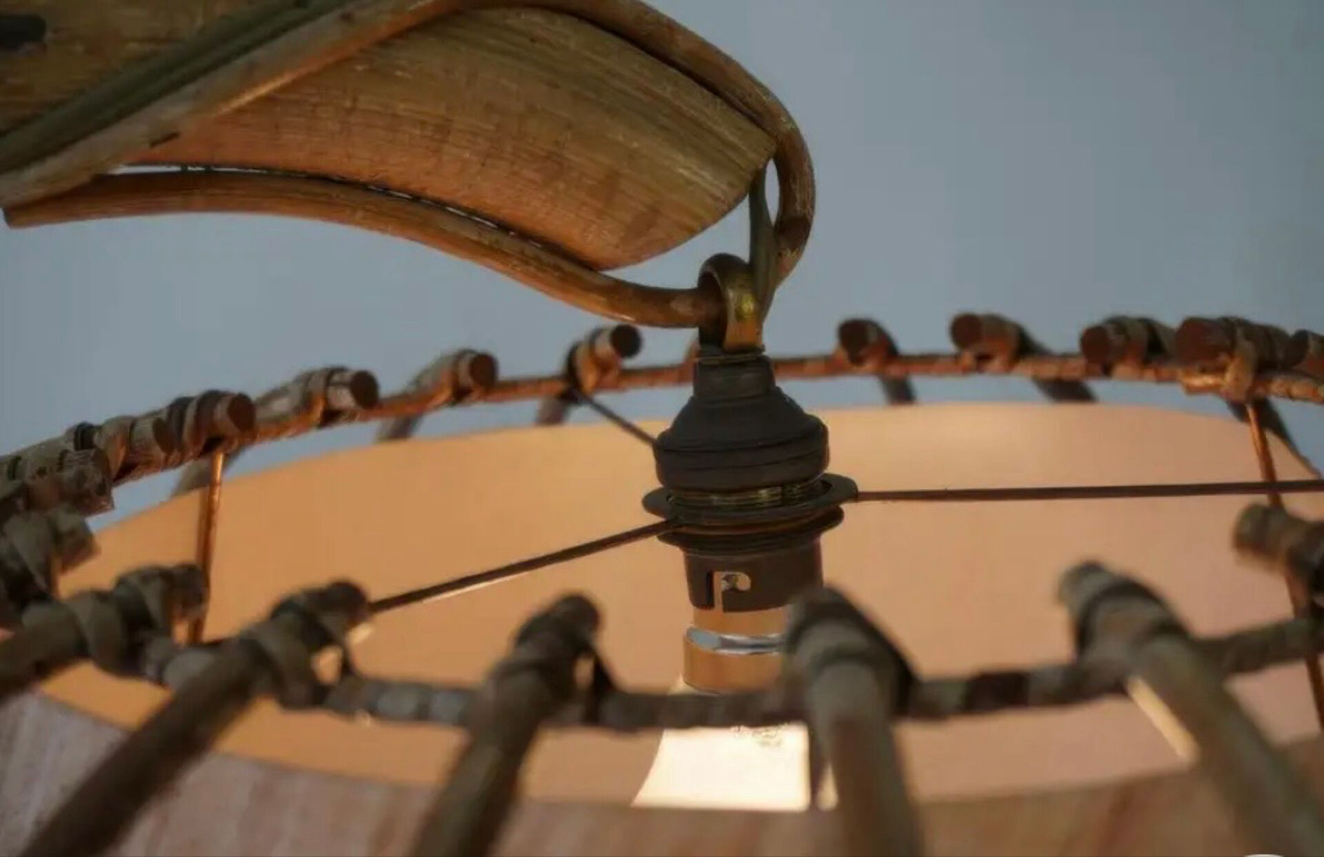 Louis Sognot floor lamp