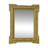 Antique mercury mirror in the Napoleon III style.