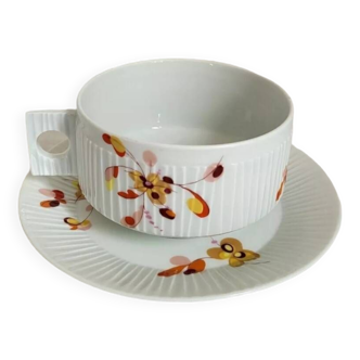 Haviland Limoges, Large Porcelain Cup Vintage Model, 1970