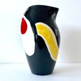 Large pitcher vase in earthenware by Roland Brice and Fernand Léger.
