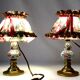Paire de lampes de chevet
