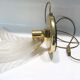 Lamp Sorrento Italy Murano Hollywood Regency 1980