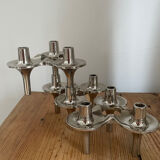 Set of 3 Orion candlesticks by Nagel