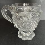 Moulded glass mustard