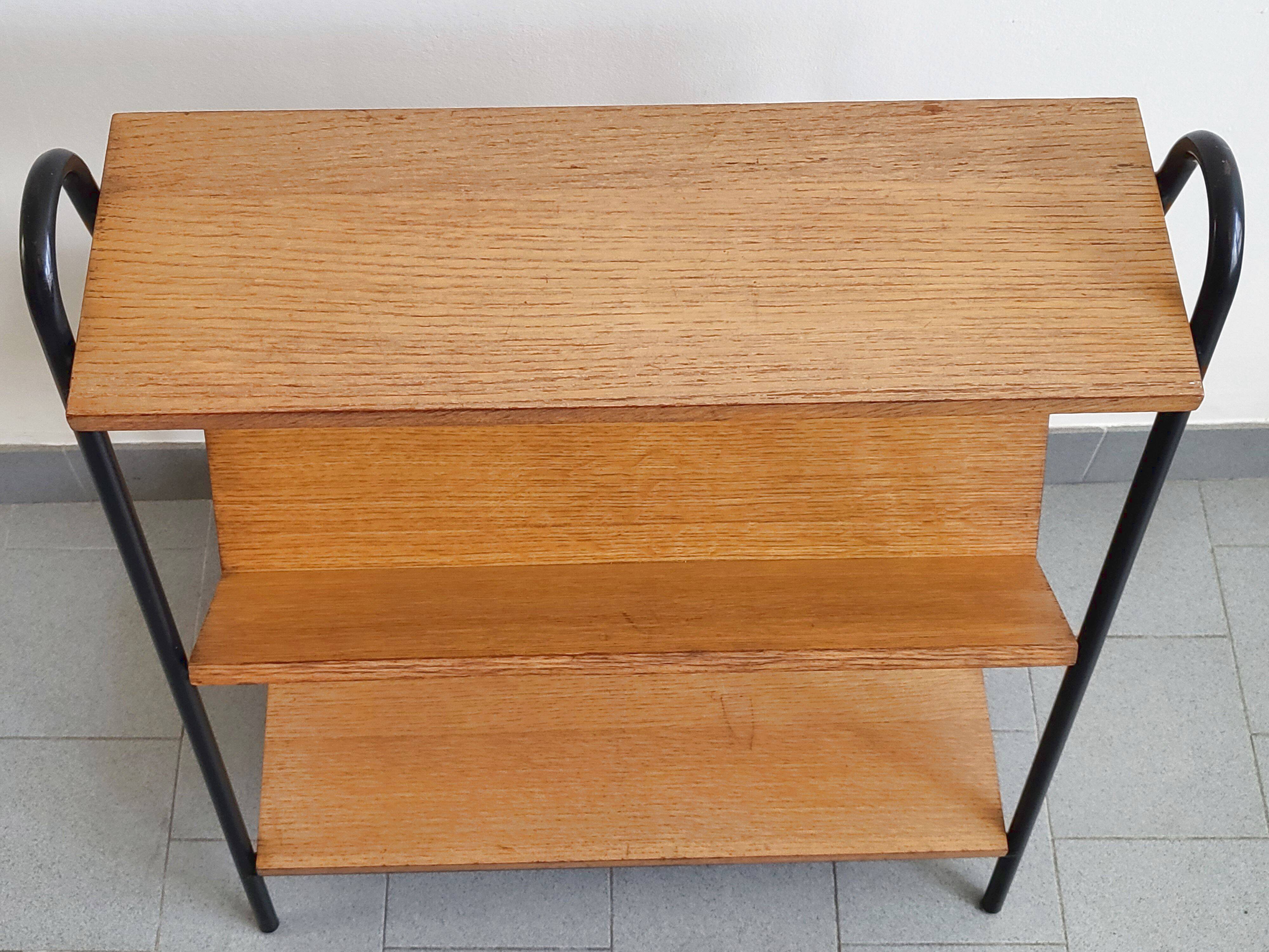 Vintage library shelf 1950