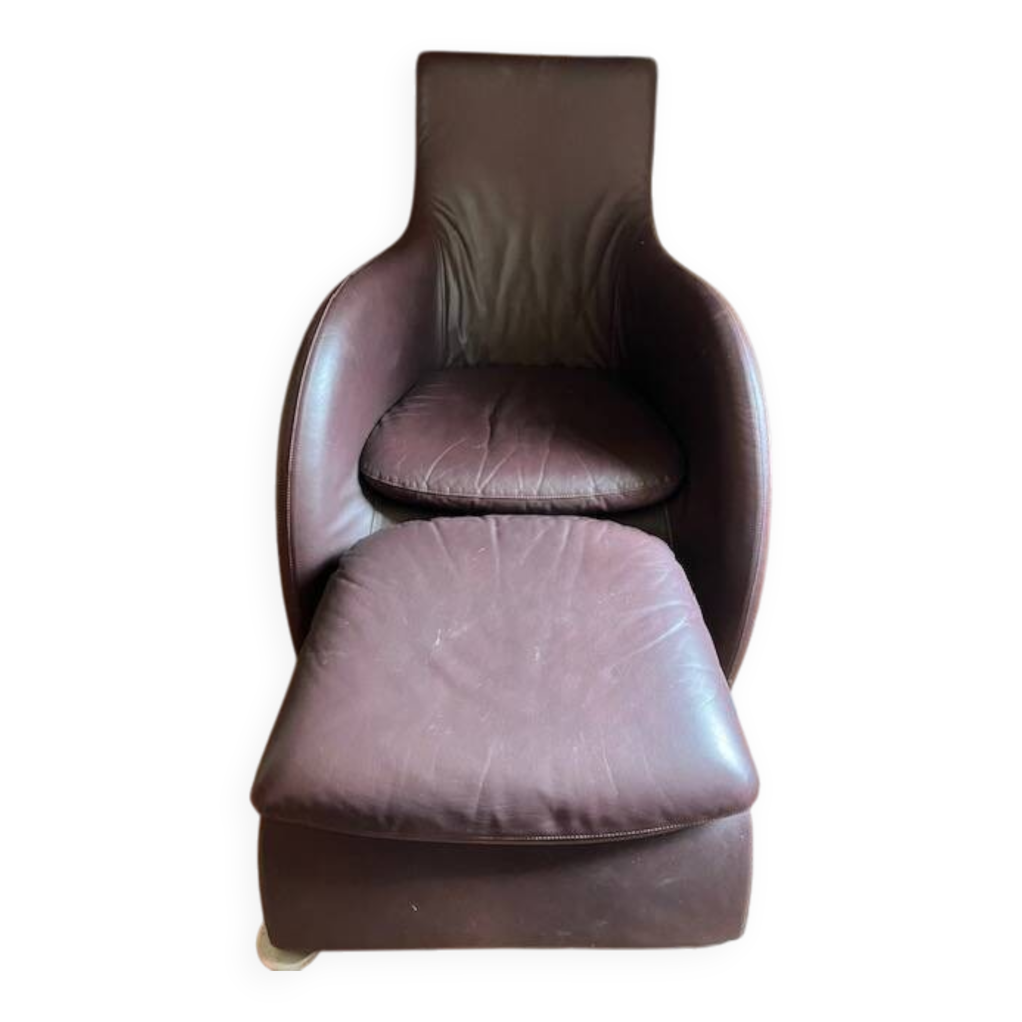 Montis Armchair by Gerard Van den Berg Plum
