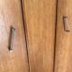 Vintage wooden wardrobe