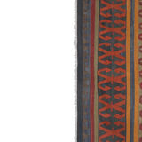 Early 20th Century Wide Konya Kilim Runner for Foyer 4'11'' x 10'1''