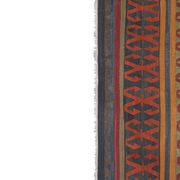 Early 20th Century Wide Konya Kilim Runner for Foyer 4'11'' x 10'1''