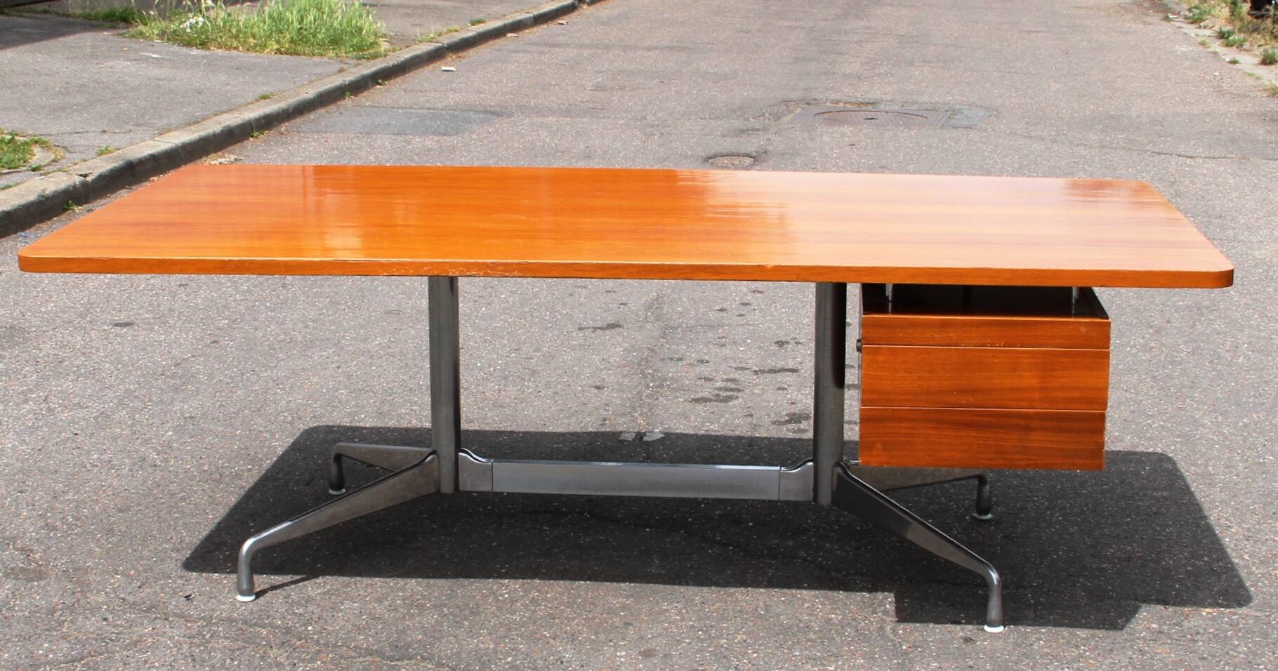 Vintage Charles & Ray Eames desk