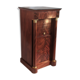 Period bedside empire mahogany .