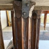 Medieval Gothic round table high period castle