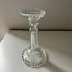 Bougeoir en verre 