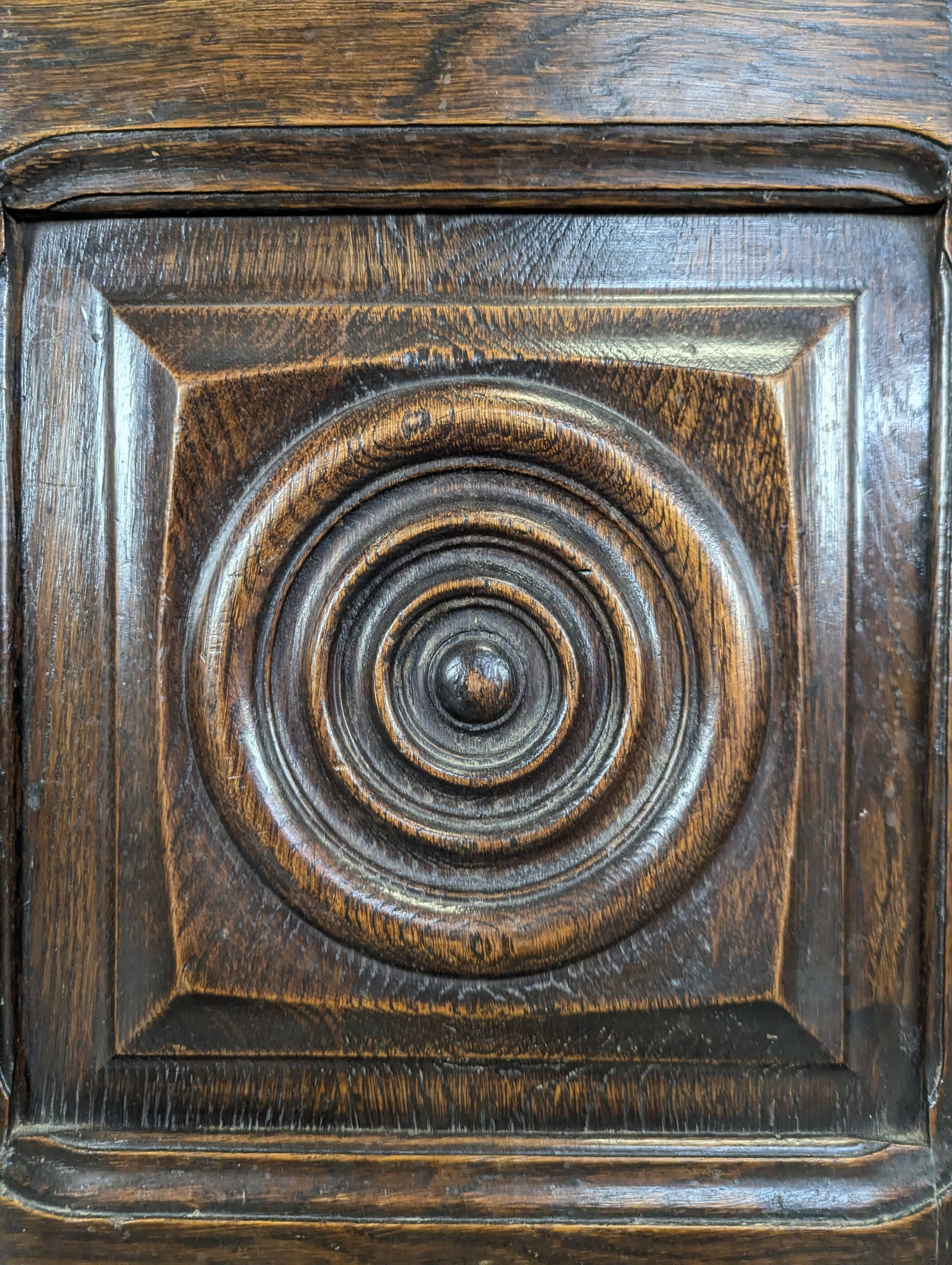 Brutalist sideboard in the spirit of Dudouyt.