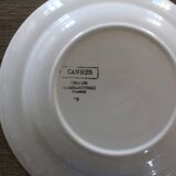 Deep plate Digoin Sarreguemines model Cannes