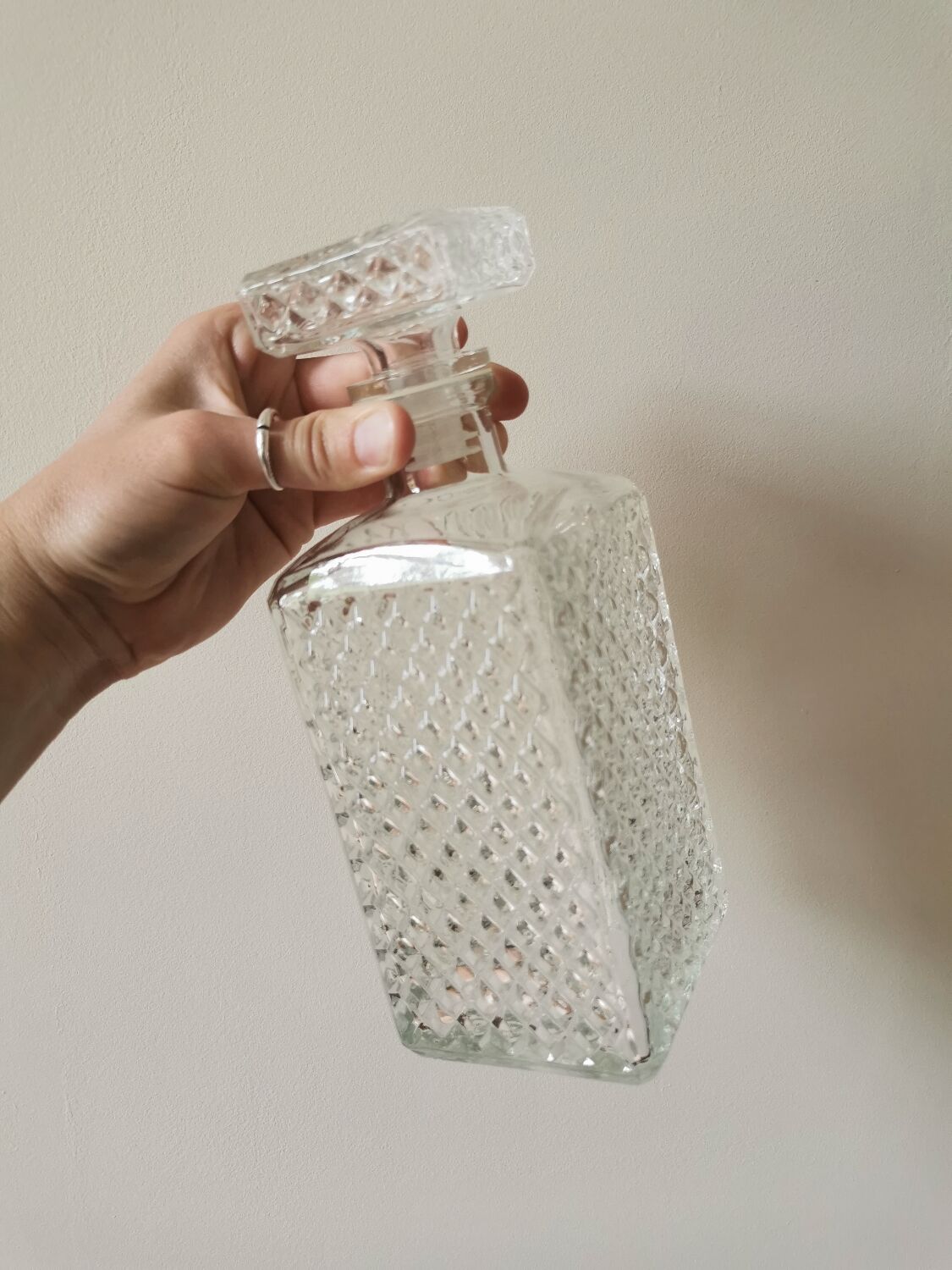 Vintage whisky decanter