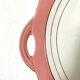 Dessert service plates and dish in Luneville porcelain
