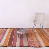 Vintage Berber Rug - 416 x 145 cm