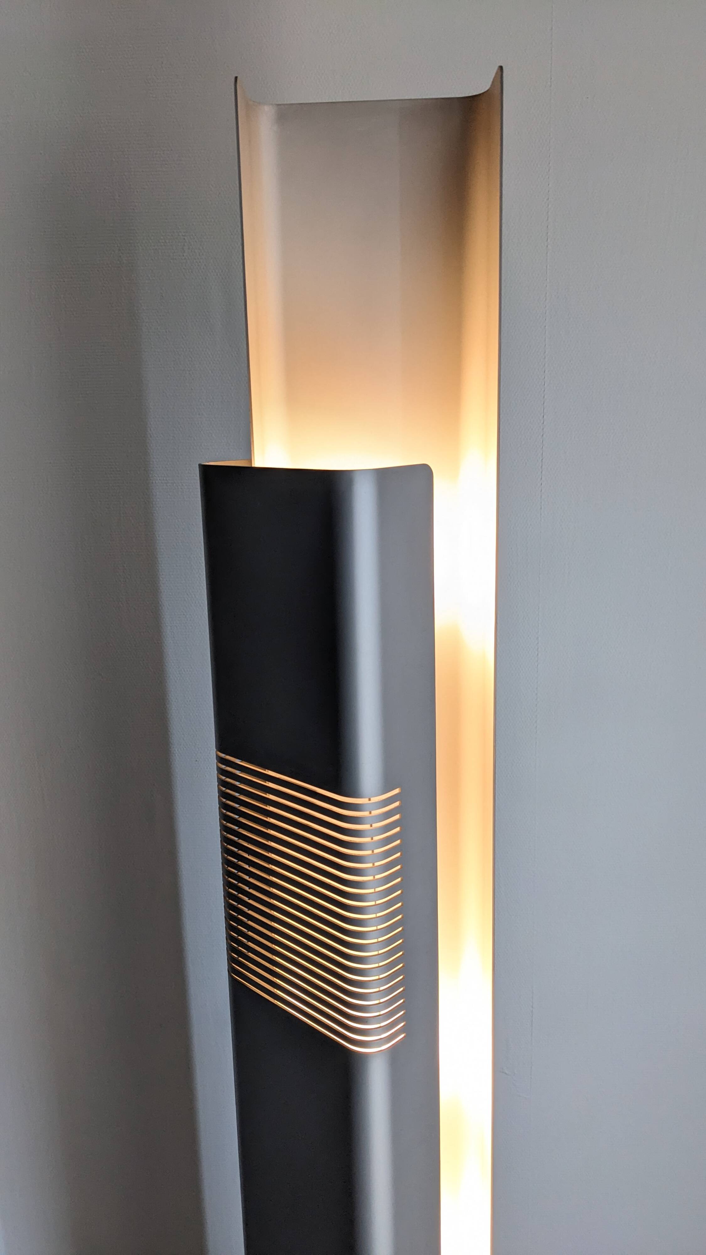 Floor lamp by Pierre and André Bos published by Walter & Moretti, France 1972