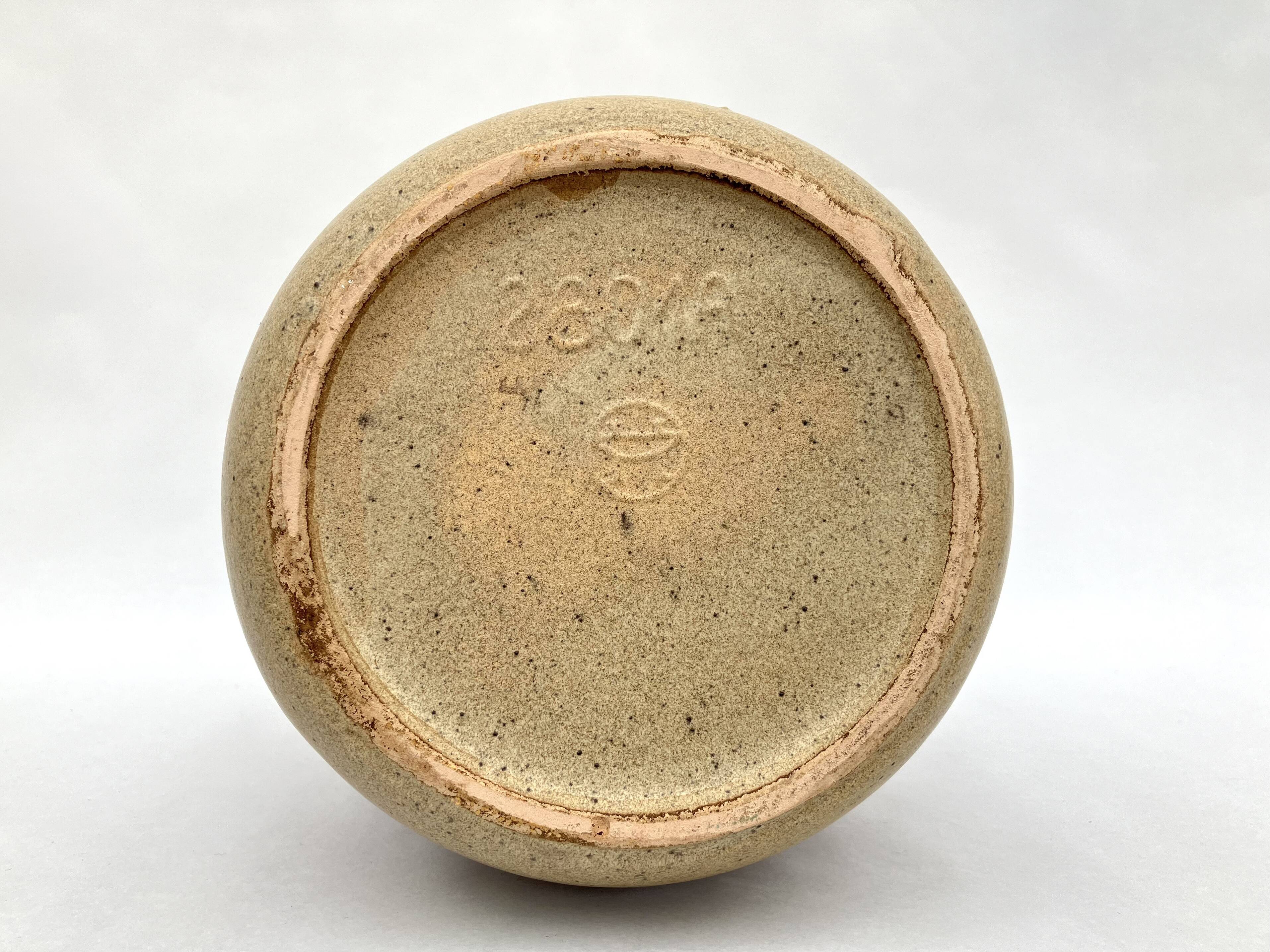 Veb haldensleben ceramic vase • east germany gdr • vintage • 60s-70s