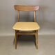 Suite de 4 chaises "Design Scandinave" 1950.