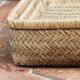 Pair of old braided pans