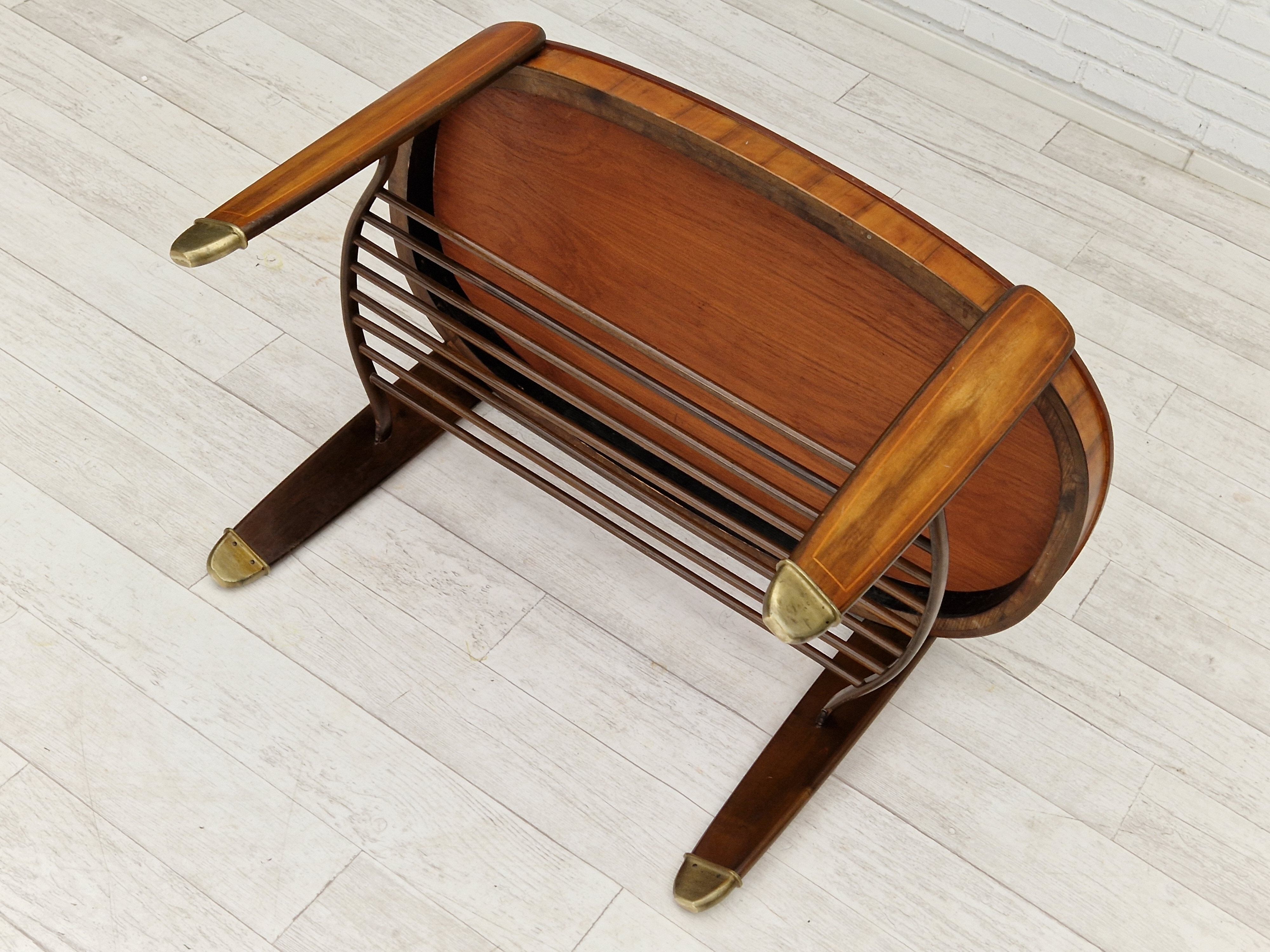 1930s, Danish design by Edmund Jørgensen, coffee table, original condition.