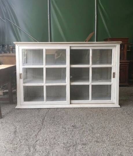 Antique low display cabinet.