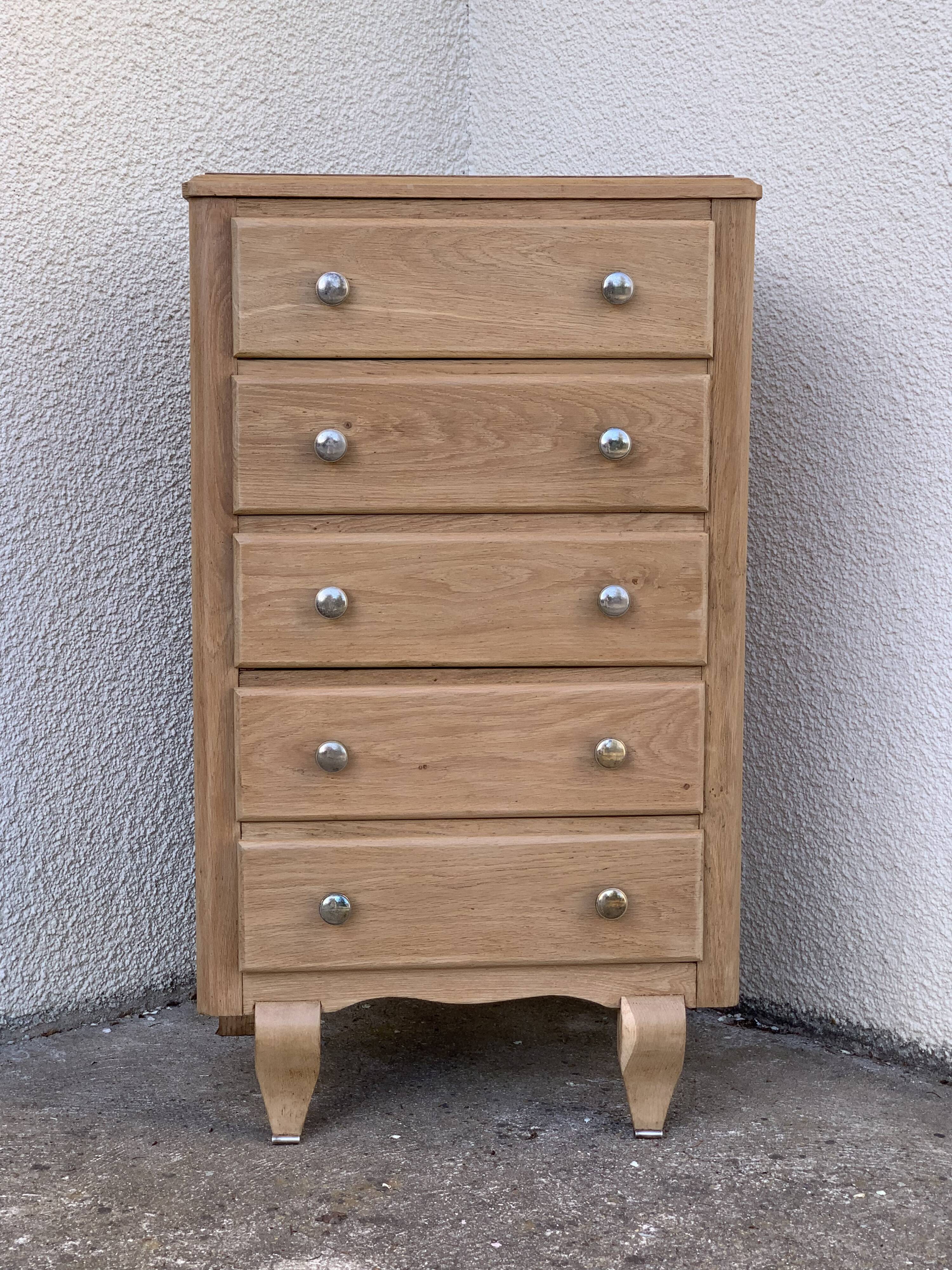 Art Deco ragpicker raw wood