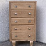 Art Deco ragpicker raw wood