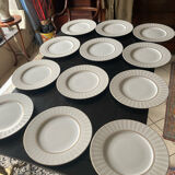 Guy Degrenne porcelain plates