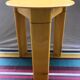 Former Gedy design Olaf von Bohr tripode yellow made in Italy vintage