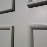 Door 207x99,5cm communication back panel molded