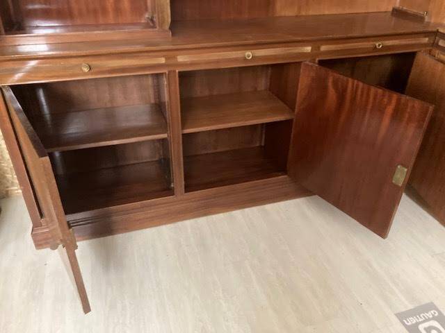 Old corner pharmacy cabinet