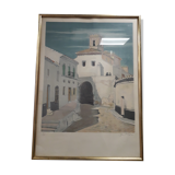 Lithography numbered 8/100 by Yves Brayer