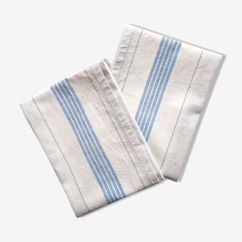 Linen tea towels / 2 tea towels