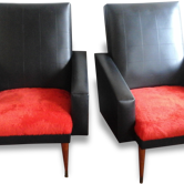 Fauteuils vintage années 50/60
