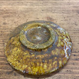 Assiette tamegroute vert jaune