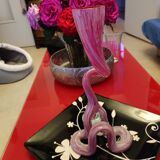 Vase in glass paste