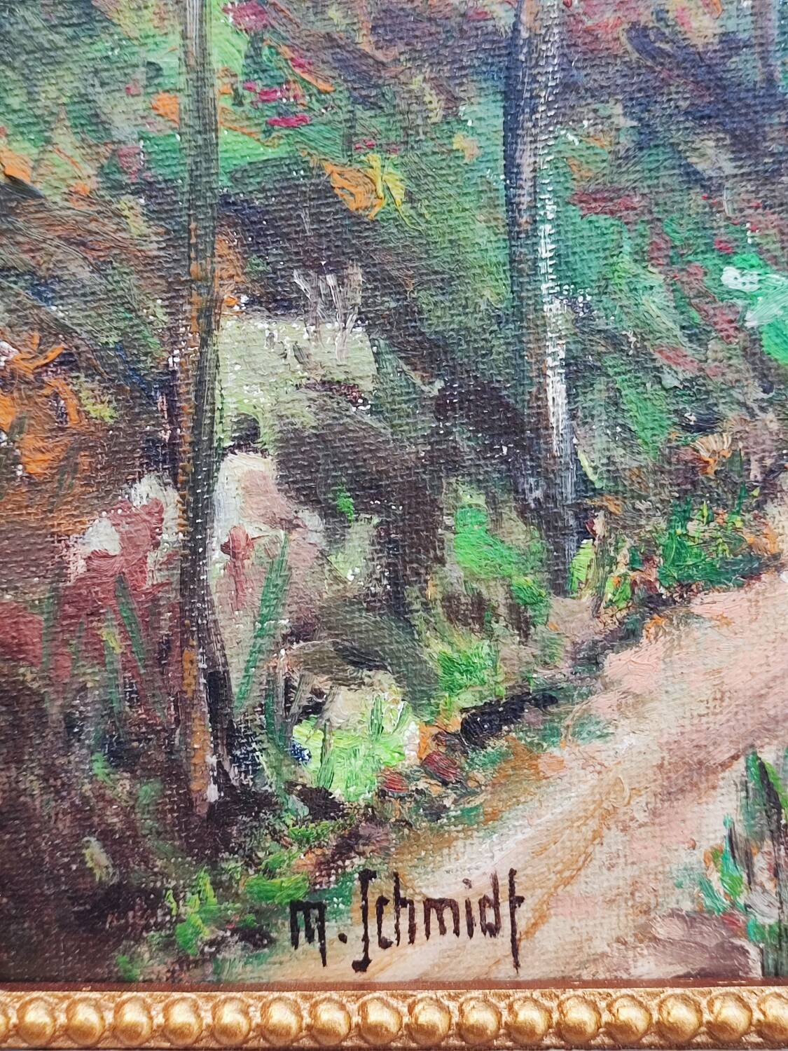 Oil painting - M. Schmidt