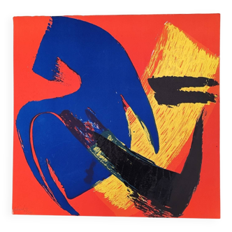 Gérard Schneider (1895-1986)Original lithograph.