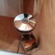Meuble d'appoint en plexiglas fumé marron