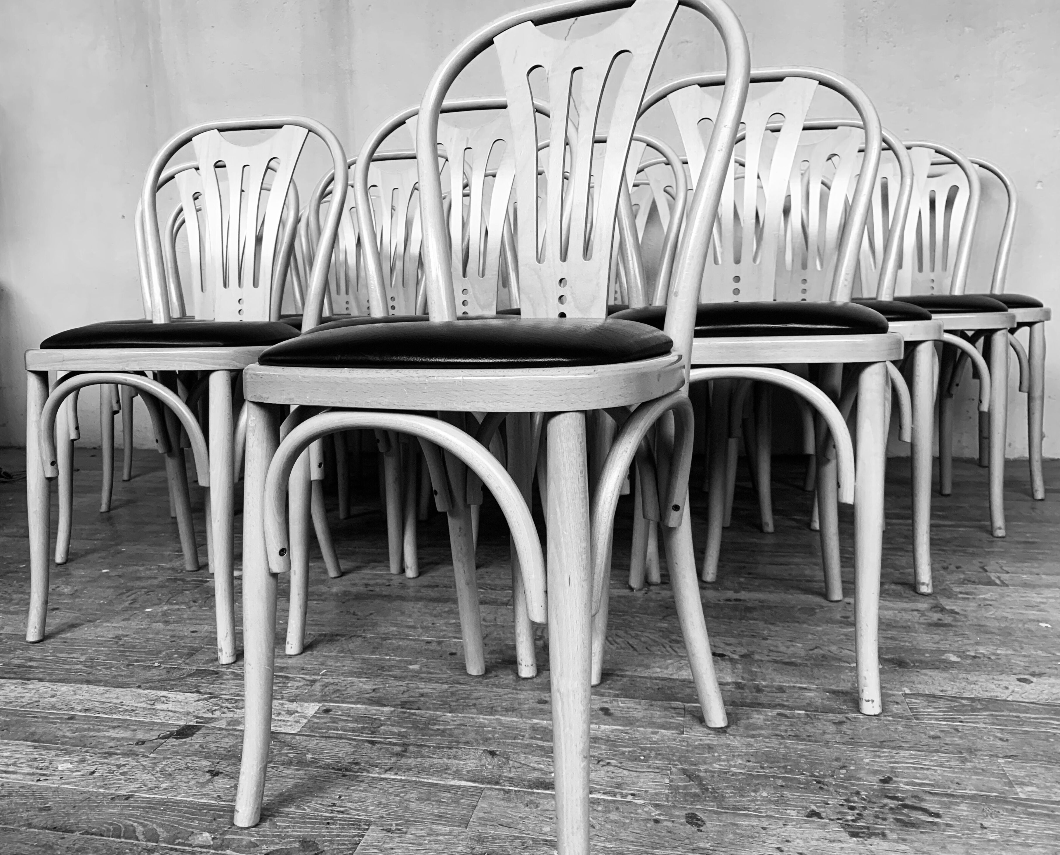 Series of 24 chairs