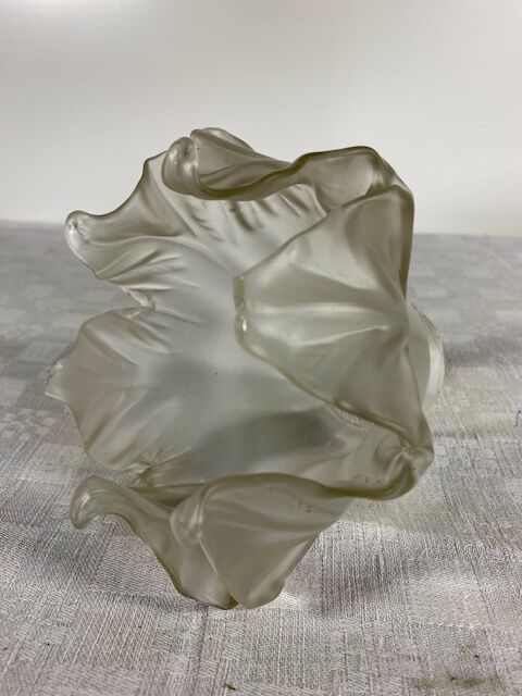 Frosted white glass lampshade