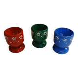 3 coquetiers anciens en bois