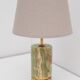 Mid-century modern Italian brass table lamp, 1970s