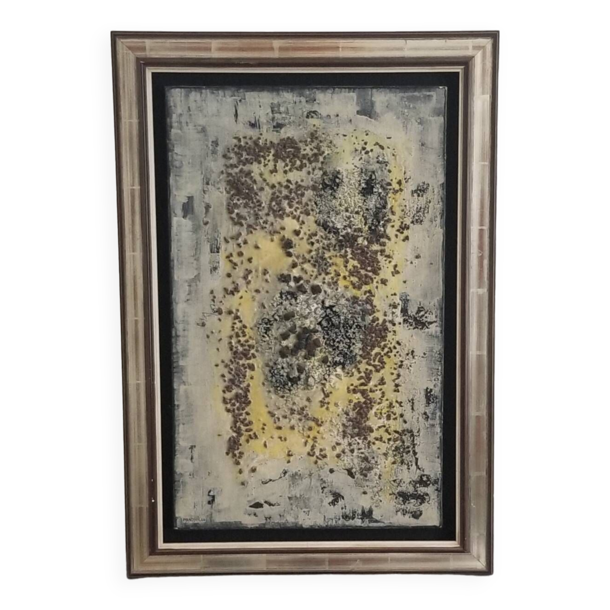 Bernard MANDEVILLE (1921-2000) - Mixed media - 61 * 38 cms